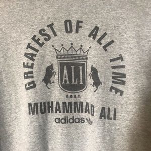 Original Vintage Adidas Mohammed Ali GOAT T-shirt